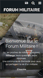 Mobile Screenshot of forum-militaire.fr